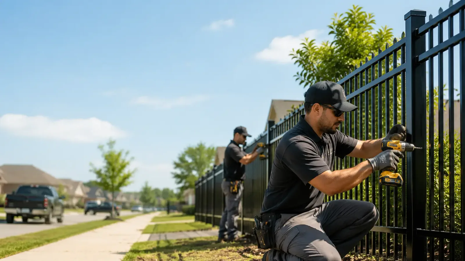 Metal Fence Installation in Rockville, NE